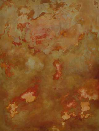 Wand (2014) - 65x50 cm - Acryl auf Papier